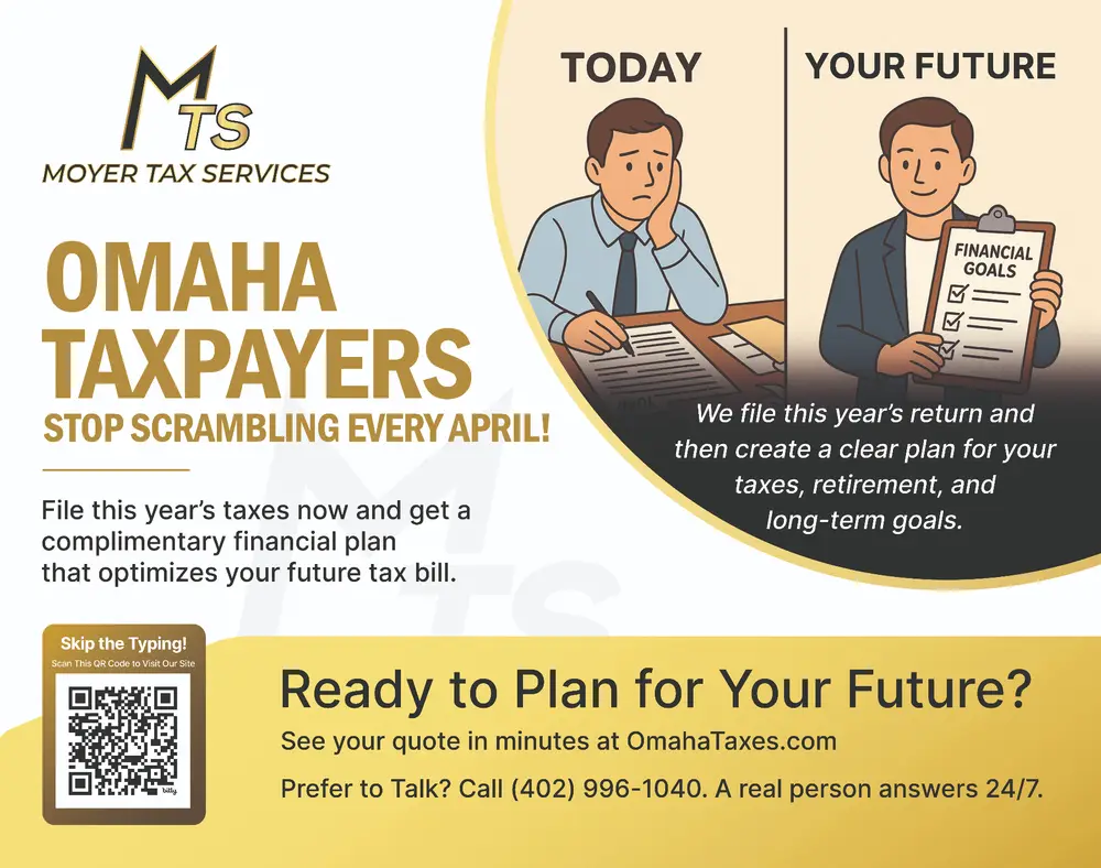 Complimentary financial plan mailer front